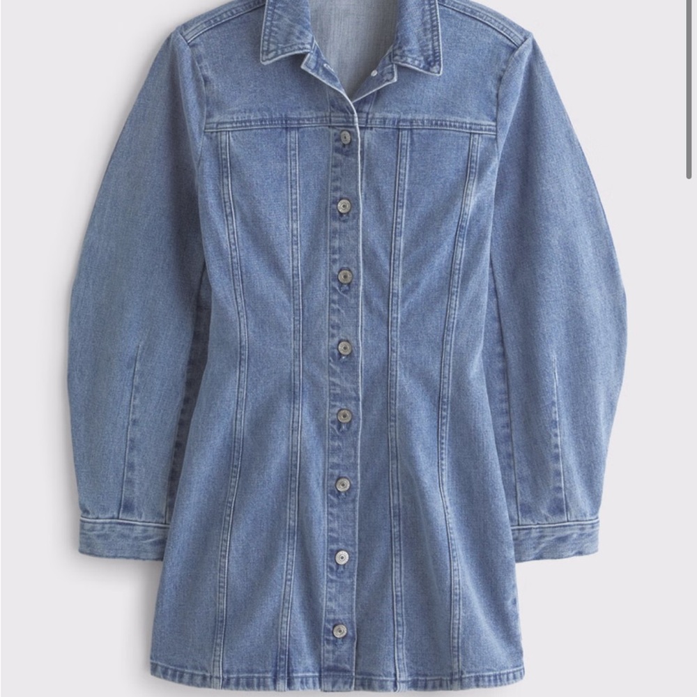 Abercrombie & Fitch Blue Jean Jacket Classic Design